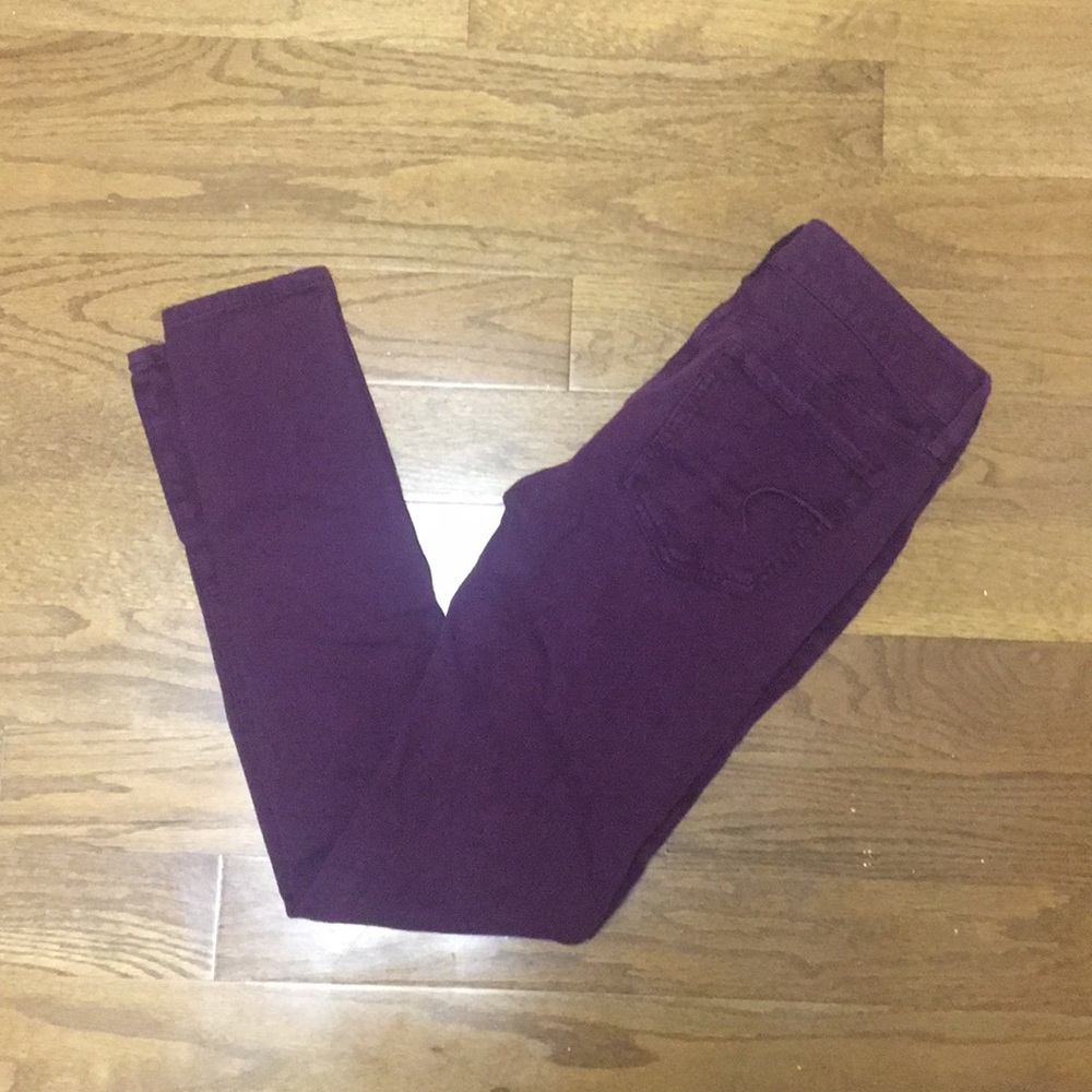 American Eagle colored jeggings